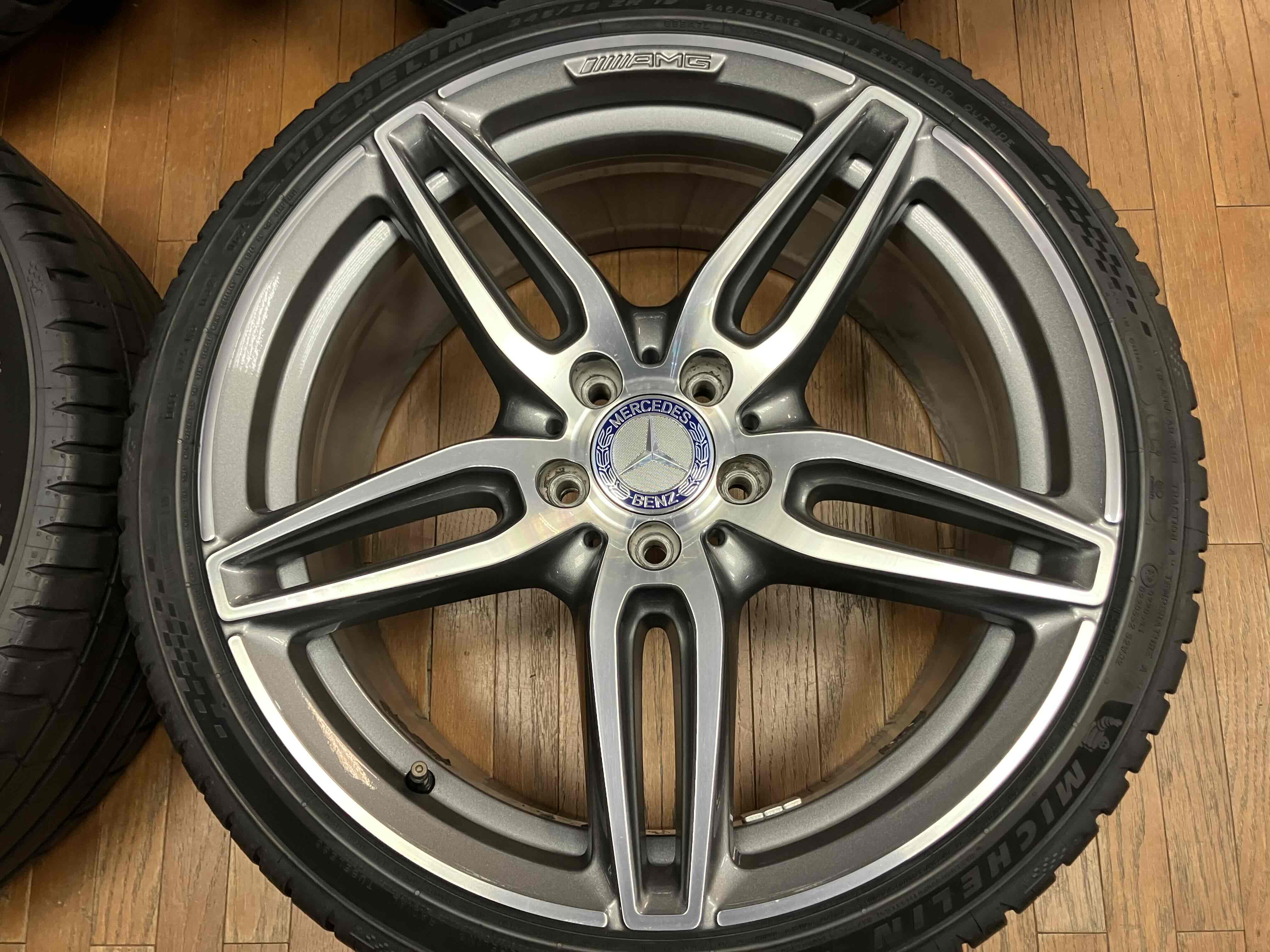 19インチ メルセデスベンツ W213 純正 AMG ツインスポーク 