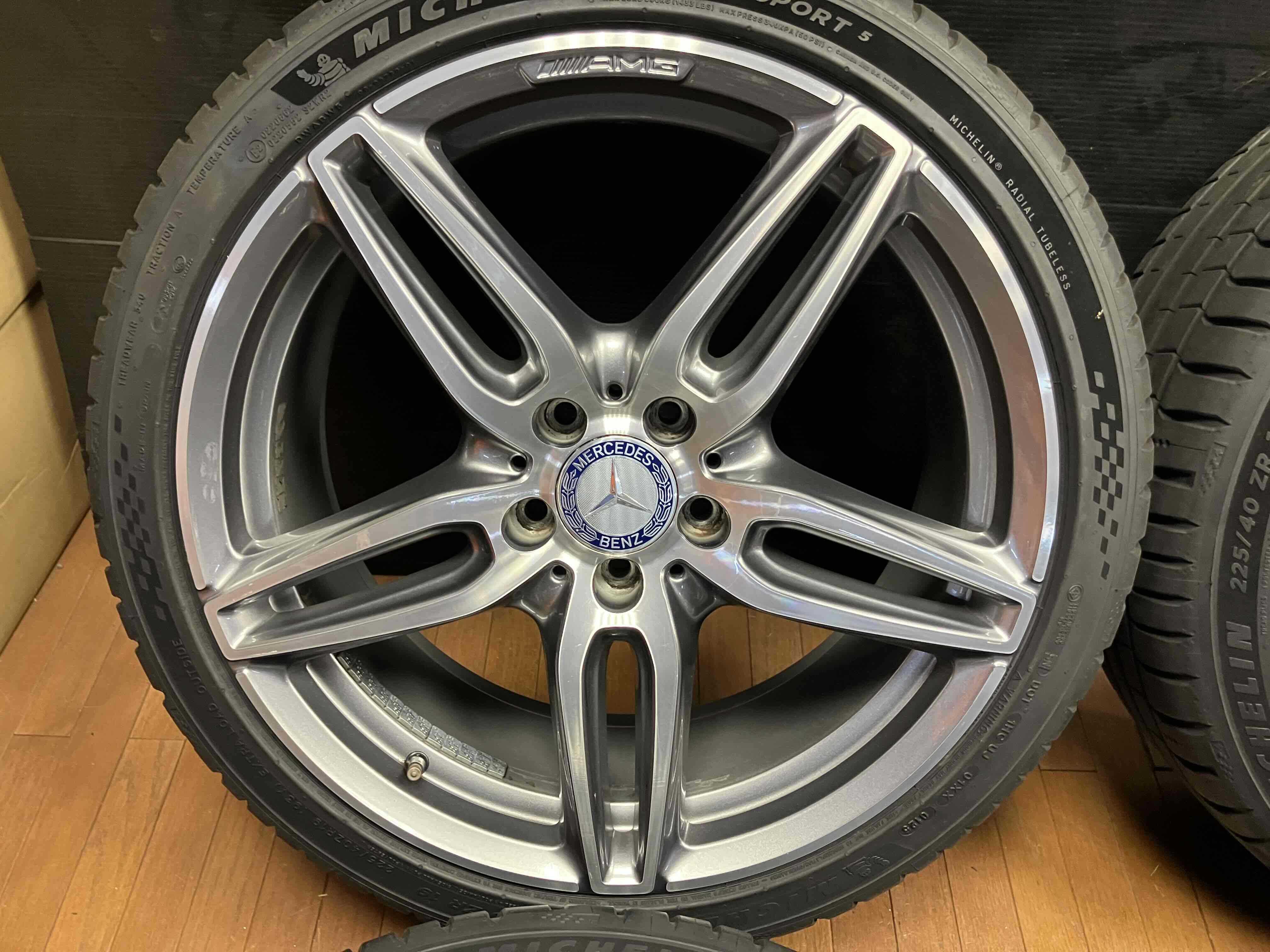 ◇メルセデス ベンツ Eクラス純正 W213 AMG 5ツインスポーク 19インチ