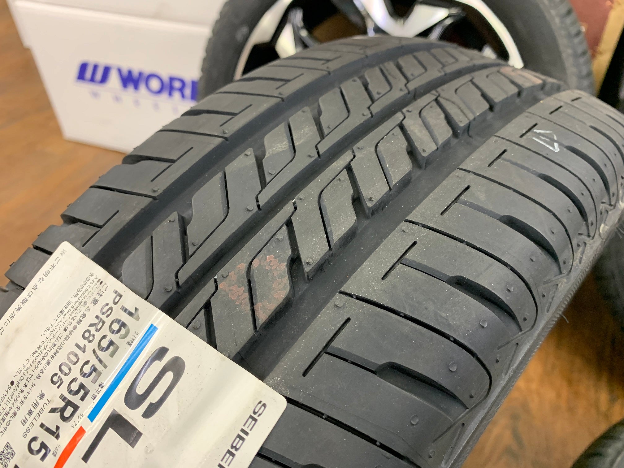 1 ν§ 新品4本SET ブレスト タイプ815 15インチ 5J+45 100-4H◇セイバー