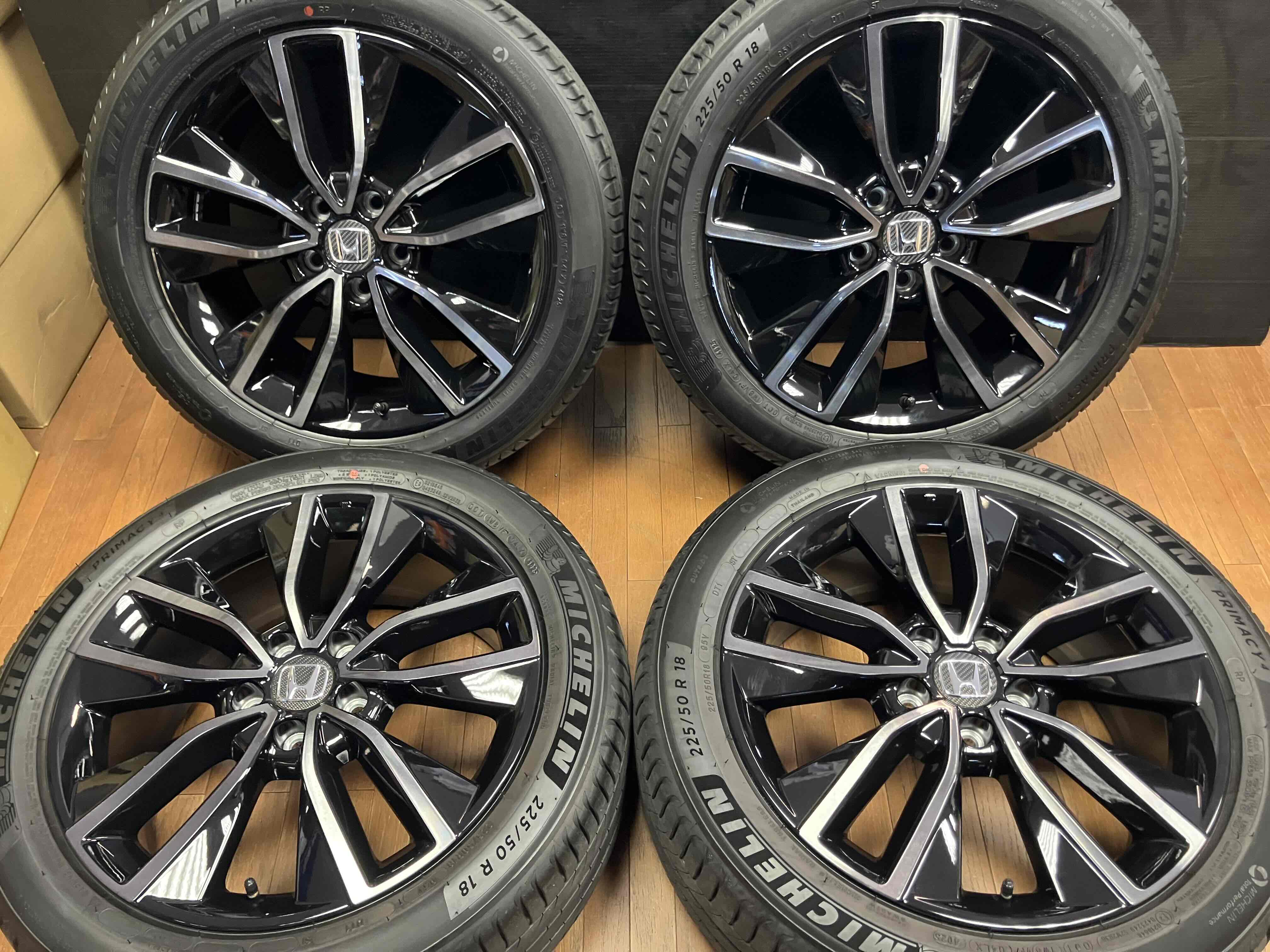 ◇ほぼ新車外し◇HONDA ヴェゼル e:HEV RS純正 18インチ◇7.5J+55