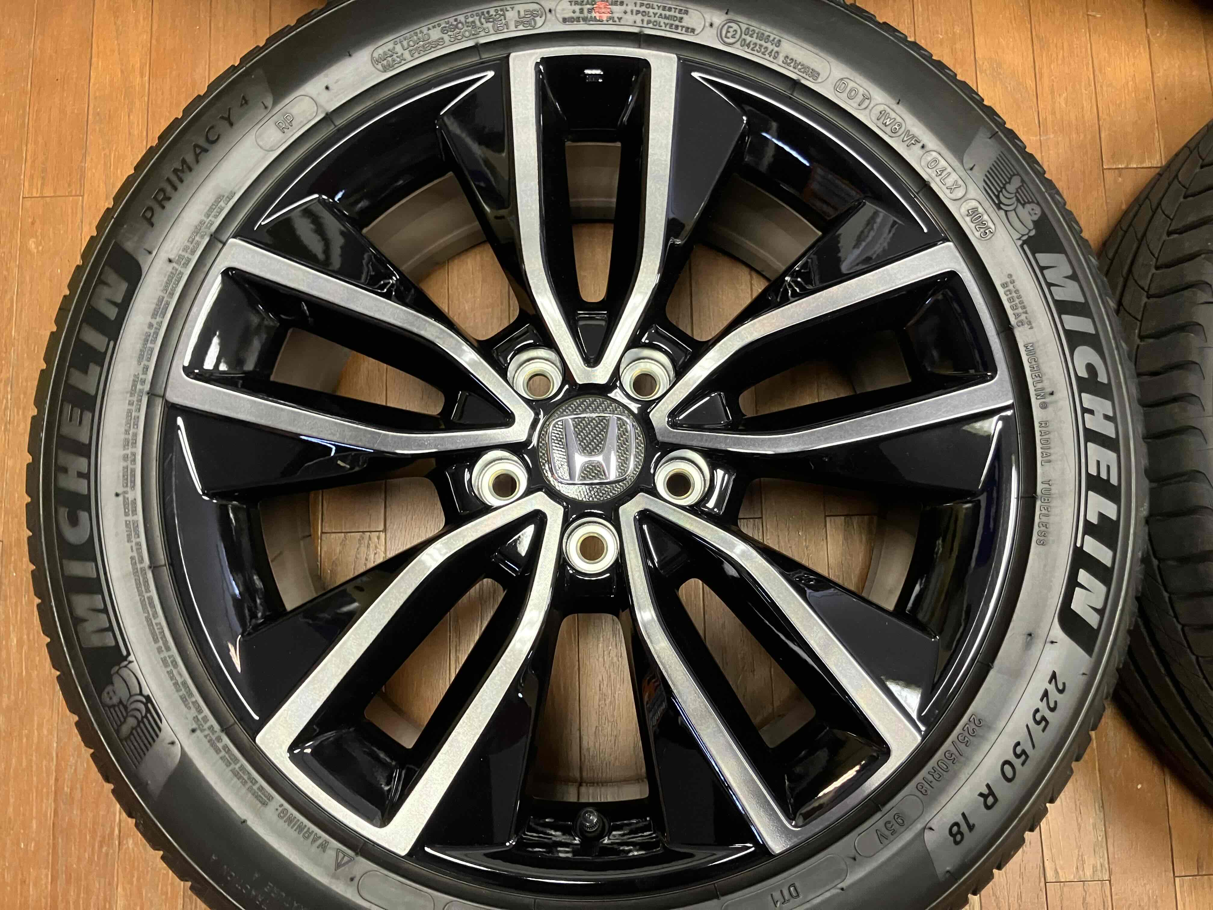 ◇ほぼ新車外し◇HONDA ヴェゼル e:HEV RS純正 18インチ◇7.5J+55