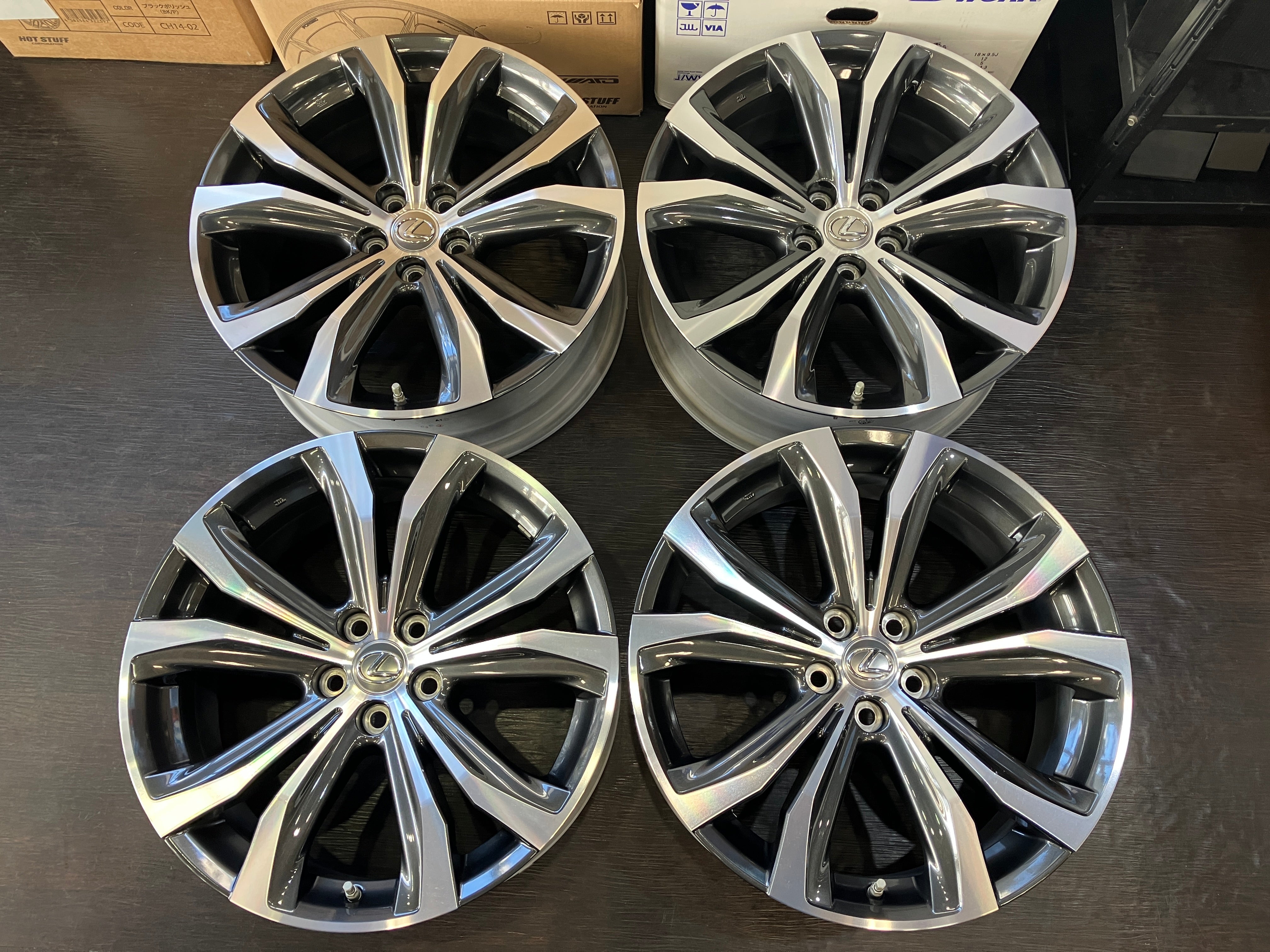 ☆SALE! 美品! LEXUS レクサス RX バージョンL 純正 20インチ 8J +30