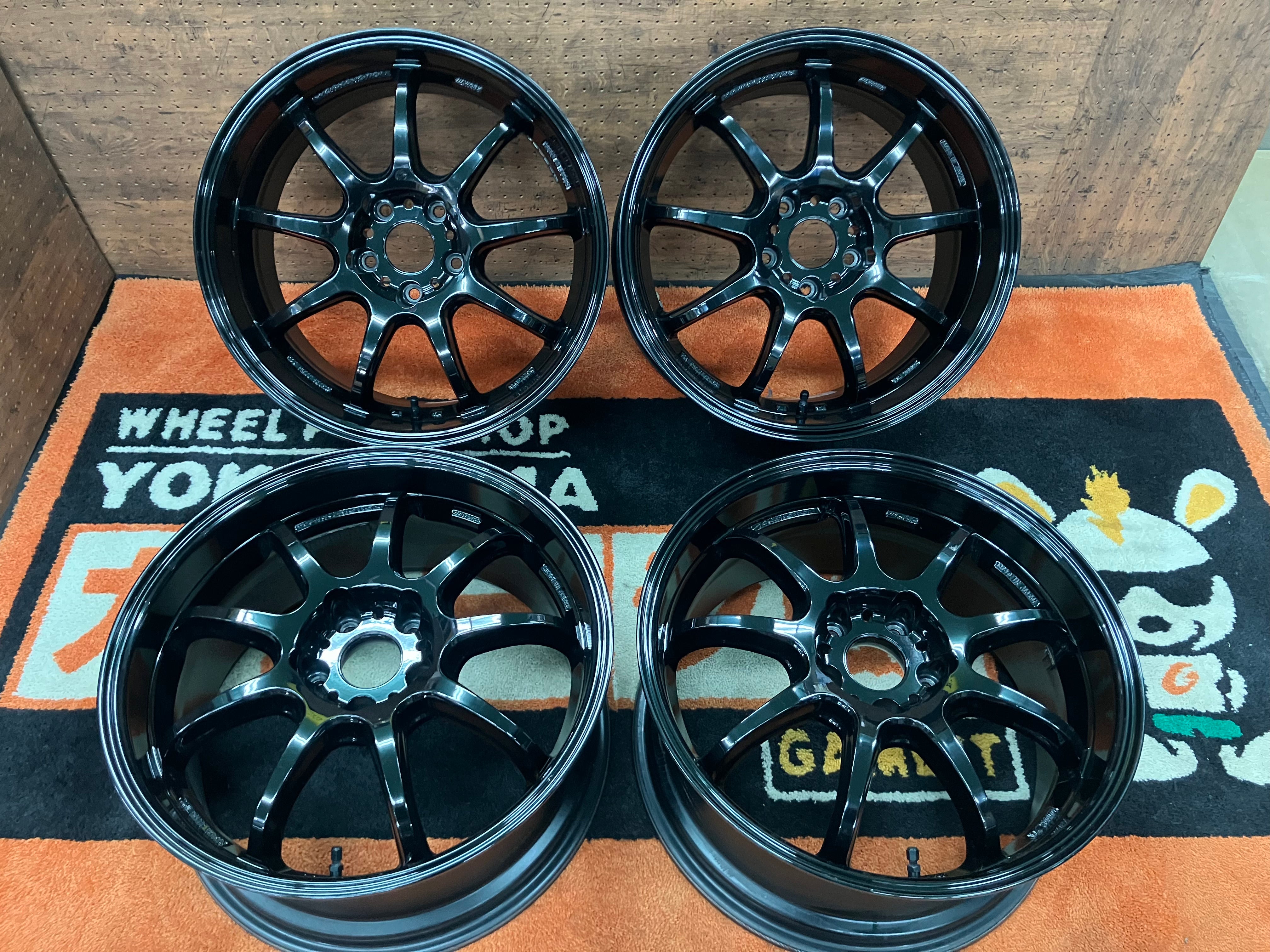 ◇ホイールのみ4本Set♪WORK EMOTION D9R◇18インチ 8.5J+38 114.3-5H