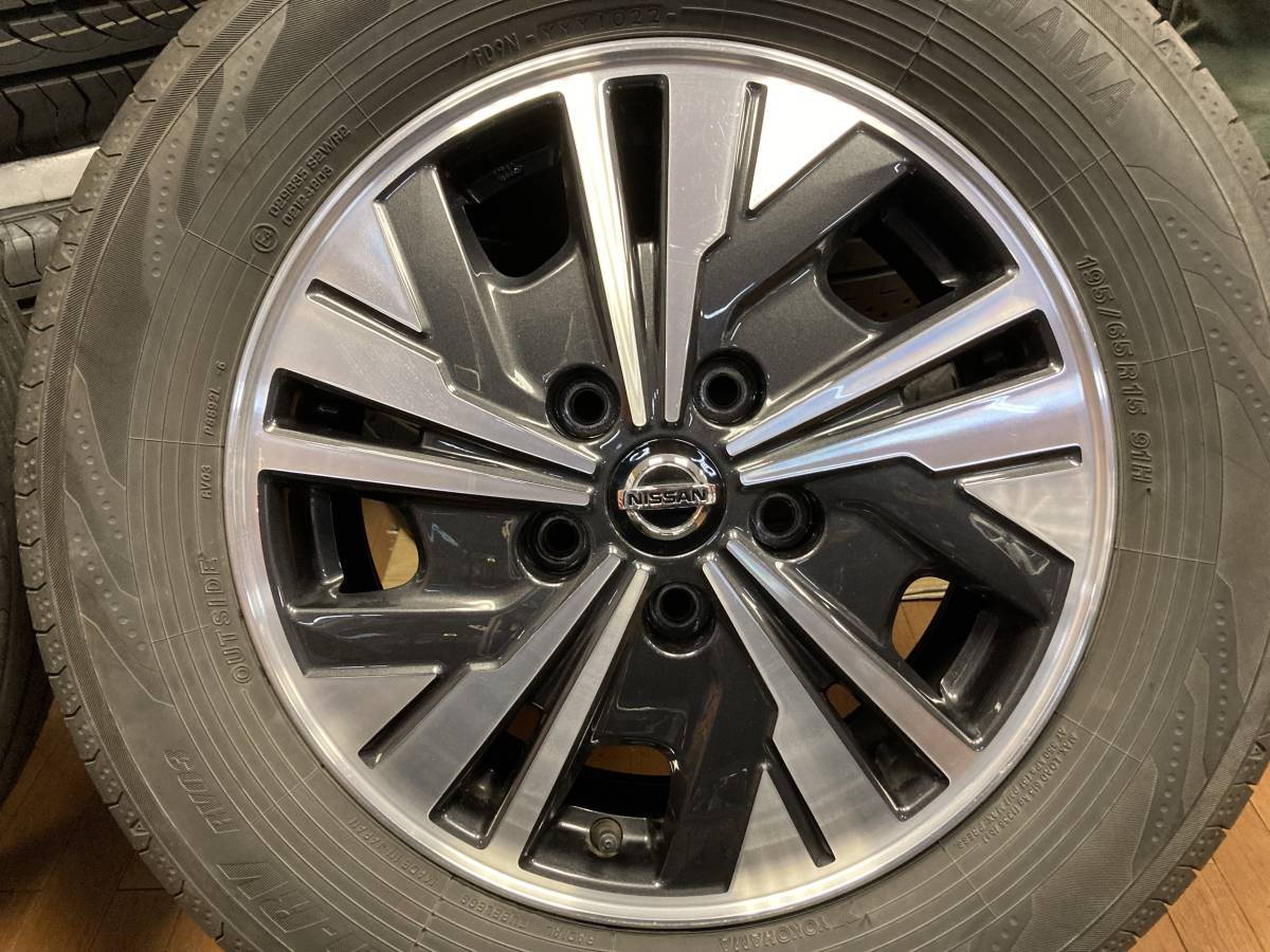 ◇NISSAN C27セレナ E-POWER 後期純正15インチ◇5.5J+45 5H114.3