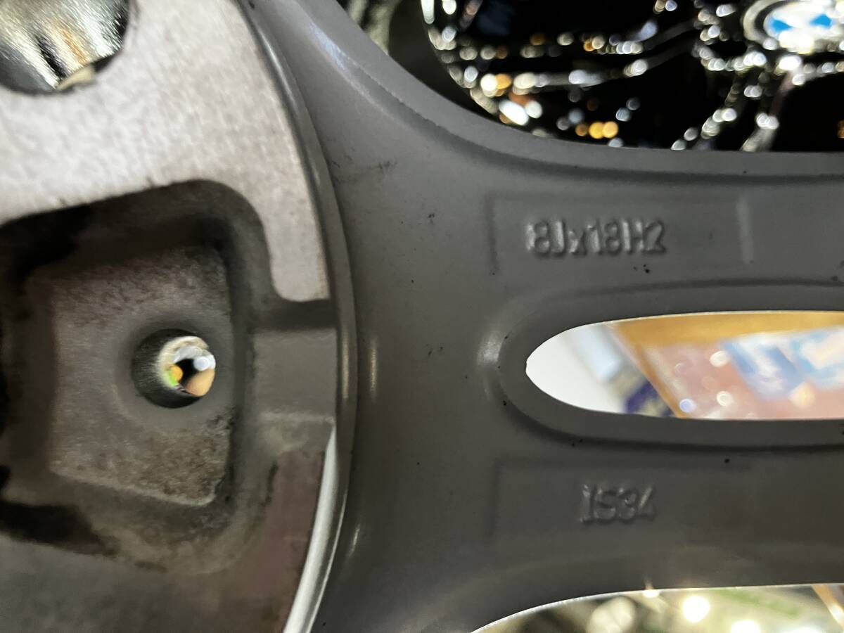◇グロスブラック再塗装仕上げ済み品! BMW 3シリーズ純正 スター