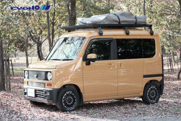 全国送料込★新品KH007★12x3.5J+45/100-4★軽トラ軽バン 1 ν§ お買得SET!! 共豊 PPX GX14 14インチ 4.5J+45 100/4H 155/65R14