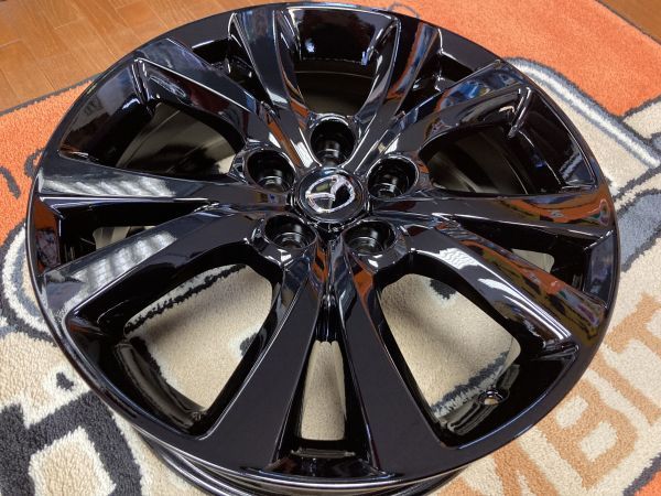 ◇新品スタッドレス◇MAZDA マツダ CX30純正 18インチ◇グロスブラック