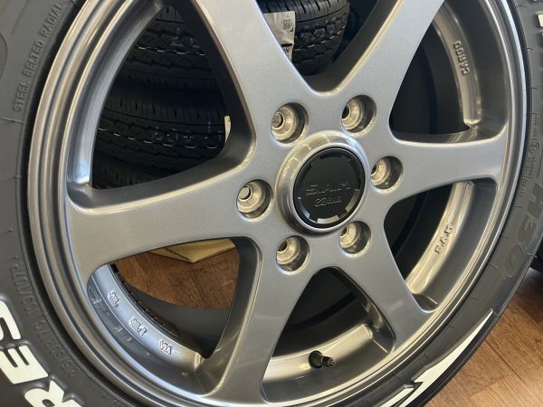 2 ν§新品SET ENKEI エンケイ SAMシリーズ カーゴ 17×6.5J+48 139.7/6H