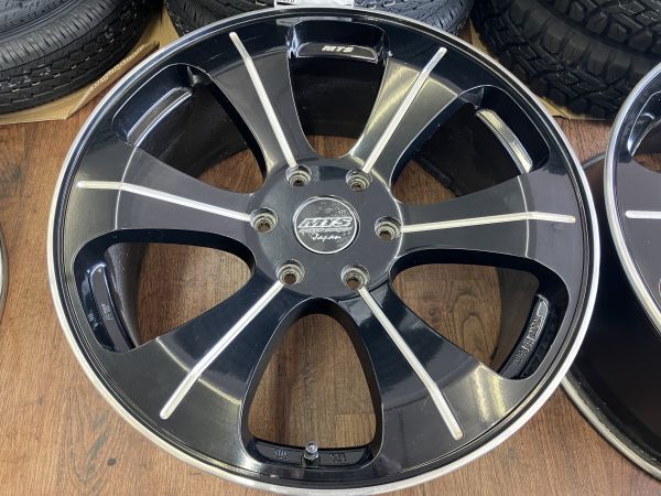1 ν§ エムテクノ MTS MJ-03S 20×8.5J+38 139.7/6H 106Φ ホイール