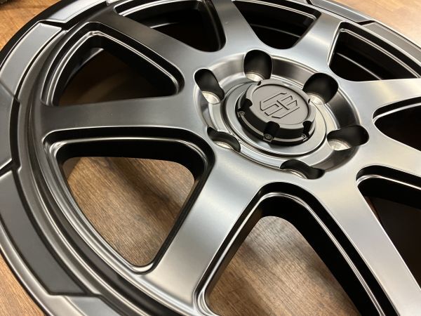 2 ν§ 新品!WEDS スタットベルク 18X7.5J+55 139.7-6H ホイールのみ 4本 トヨタ ランクル ランドクルーザー 2