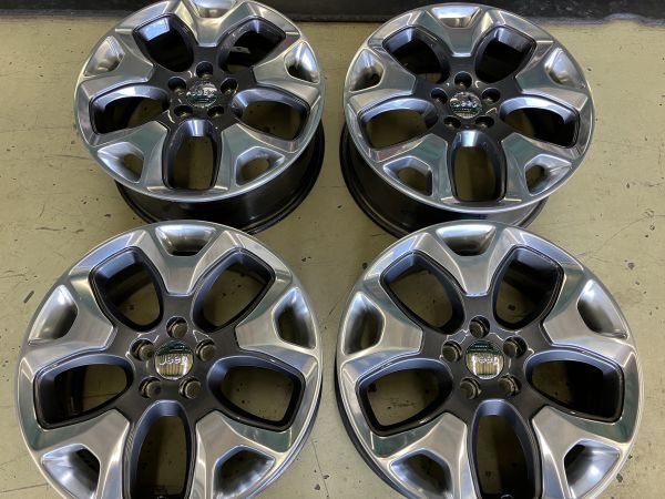 1 ν§ 冬用SET!! JEEP ジープ コンパス 純正 18×7J+40 110-5H