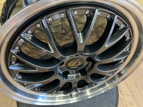 1 ν§ 新品ホイールのみ4本! シュティッヒ メッシュNR 20インチ 8.5J+45