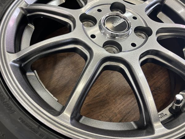 1 ν§ お買得新品タイヤ付!! Gスピード G01 14インチ 4.5J+45 100/4H