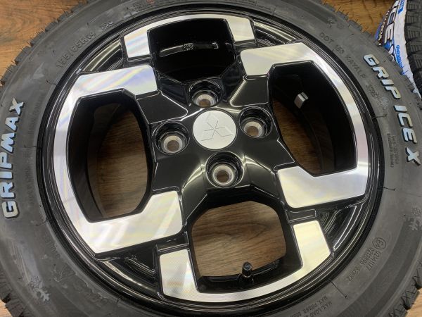 新車外しデリカミニ 14インチ タイヤ・ホイール4本セット X4725 新車外しデリカミニ 14インチ タイヤ・ホイール4本セット X4725 超