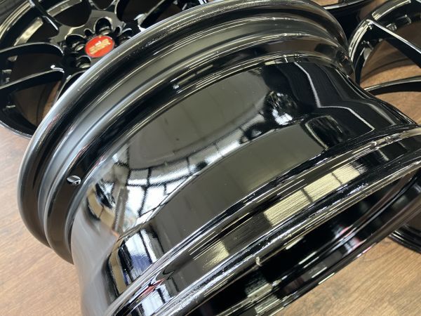 1 ν§ 再塗装 仕上げ済み!! 鍛造 BBS RF (RF507) 17インチ 7J+48 100/5H