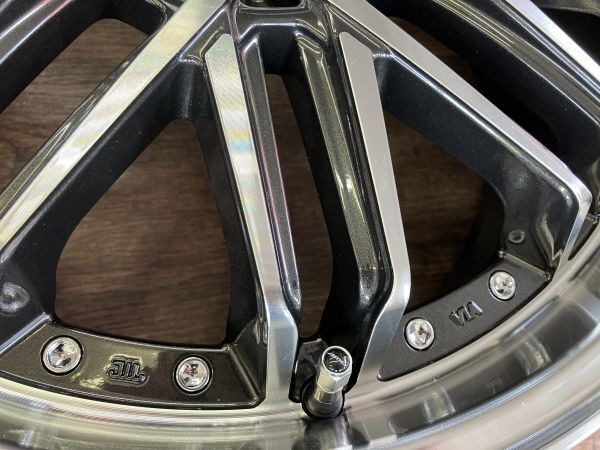 1 ν§ 新品4本 共豊 AME シュタイナー EMX 20インチ F:8.5J+35/R:9.5+40