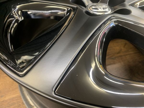 1ν§ 美品 トヨタ 50系 プリウス 純正 17インチ 7J+50 100-5H◇ハマ