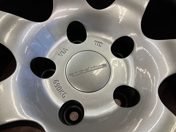 1 ν§再塗装 仕上げ済み!! 鍛造!! プロドライブ GC-07C 18インチ 8.5J+