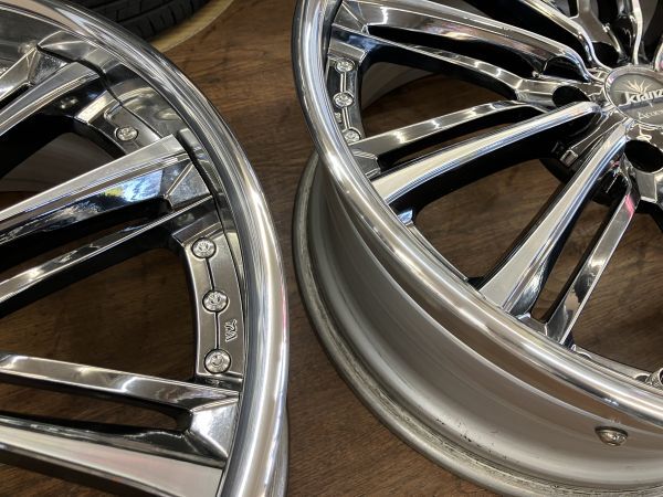 1 ν§ お買得!! weds ウェッズ クレンツェ アクエルド 3P 20インチ 9J+