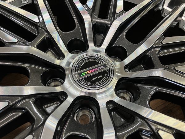 1 ν§ 1SET限定!! 共豊 AME シュタイナー EMX 20インチ8.5J+35 114.3/5H