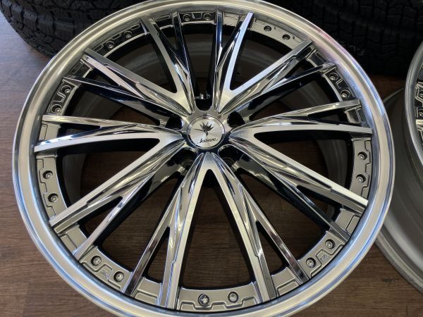 1 ν§ 状態良好!! weds ウェッズ クレンツェ エルアボラ 3P 22インチ 9J