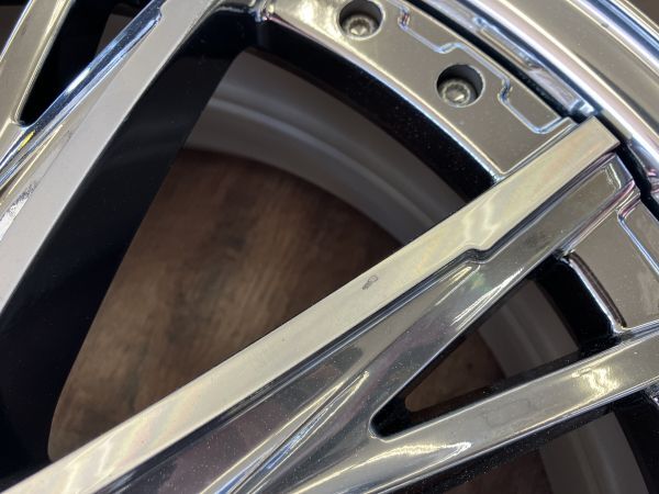 1 ν§ 状態良好!! weds ウェッズ クレンツェ エルアボラ 3P 22インチ 9J