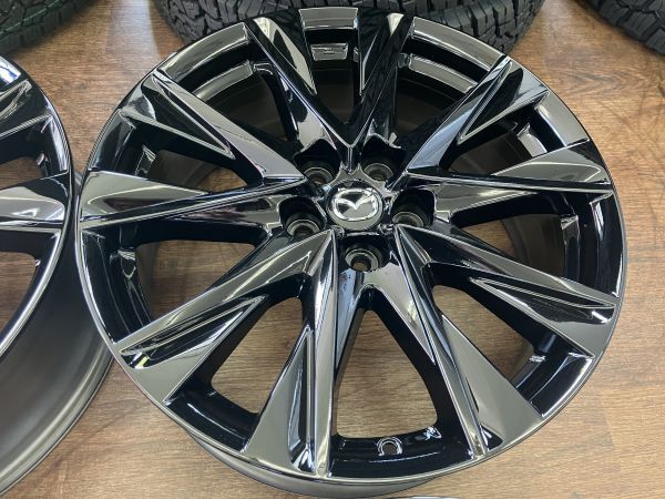 1 ν§ 再塗装 仕上げ済み!! マツダ CX-8 CX-5 純正 19インチ 7J+45