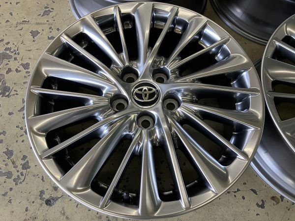1 ν§ 状態良好!! トヨタ 30系 アルファード 純正 17インチ 6.5J+33
