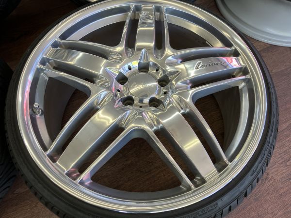 1 ν§ 希少!! 美品!! Lorinser ロリンザー RS9 22インチ 中古タイヤ付き