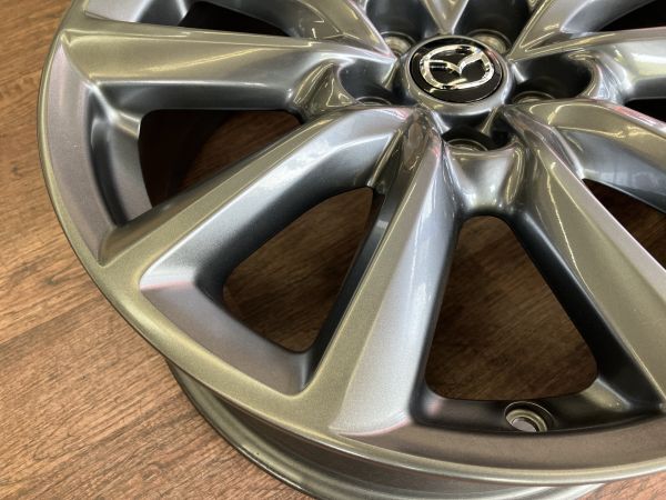 1 ν§ 状態良好!! マツダ MAZDA3 純正 18インチ 7J+45 114.3/5H
