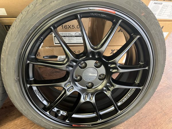 1 ν§ 状態良好!! エンケイ ENKEI Racing GTC02 18インチ 7.5J+48 100
