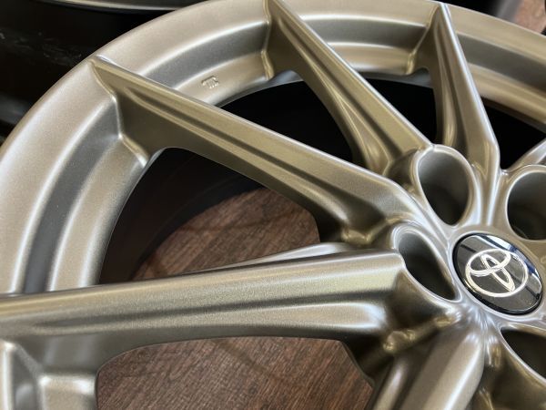 1 ν§ 再塗装 仕上げ済み!! トヨタ GR86 ZN8 純正 18インチ 7.5J+48 100