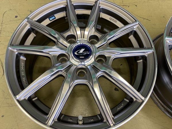 1 ν§ お買得!! 軽量!! ウェッズ レオニス ナヴィア04 15インチ 6J+43
