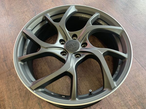 1 ν§ 美品!! RAYS VMF C-01 19インチ 7J+40 114.3-5H◇ホイールのみ4本