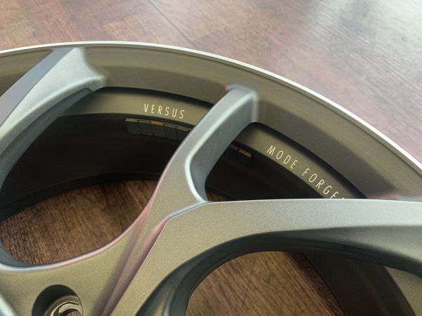 1 ν§ 美品!! RAYS VMF C-01 19インチ 7J+40 114.3-5H◇ホイールのみ4本