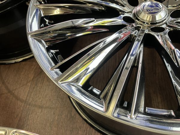 1 ν§ 人気のメッキ! RAYS レイズ ベルサス ヴォウジェ 20インチ 8.5J