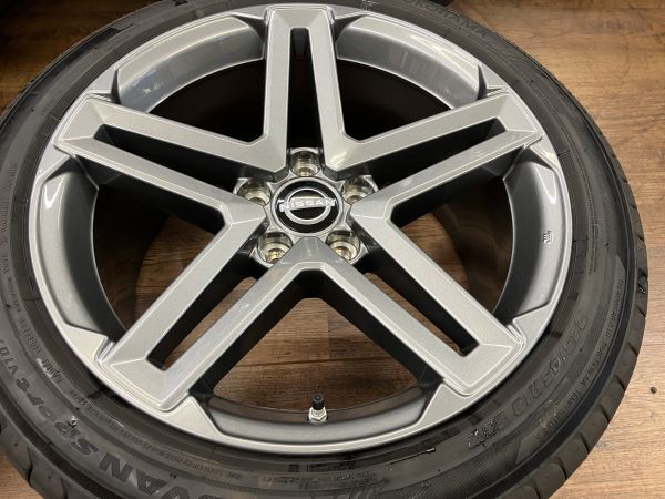 1 ν§ 状態良好!! 日産 フェアレディZ RZ34 純正 18インチ F:9J+34/R