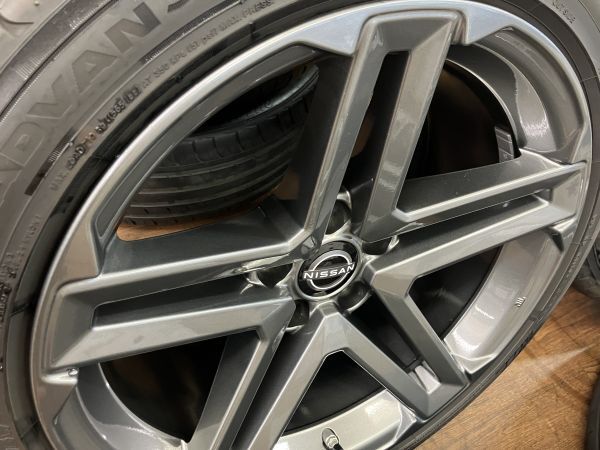 1 ν§ 冬用SET 日産 フェアレディZ RZ34 純正 18インチ 9J+34/+15