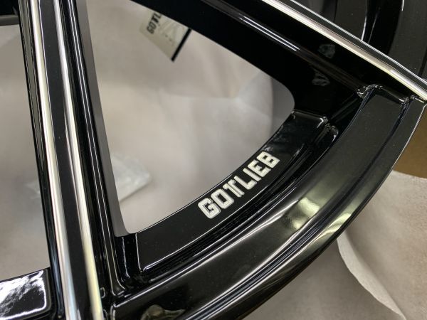 ☆新品4本☆ GOTTLIEB F10 21インチ 9J+40 114.3-5H Black Milling