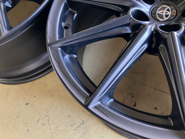 1 ν§ 状態良好!! トヨタ GR86 ZN8 純正 18インチ 7.5J+48 100/5H