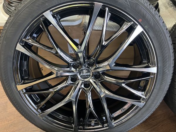 1 ν§ 状態良好!! weds ウェッズ クレンツェ ウィーバル100EVO 22インチ