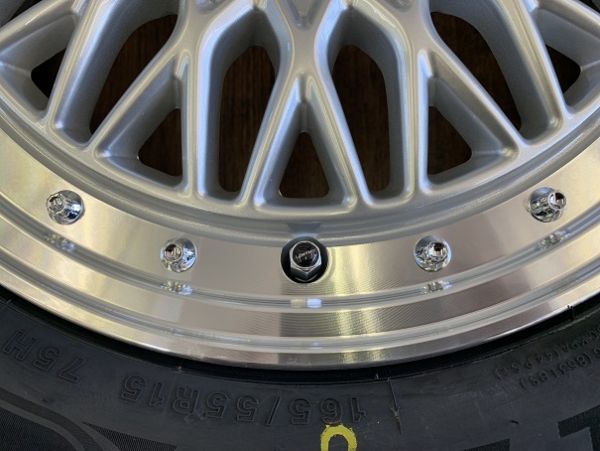 165/55R15 タント、ムーブ、ミライース、アルト、ラパン、ワゴンR、N-BOX、デイズ、ルークス エクスタ N-BOX タント スペーシア ルークス ワゴンR ムーブ アルト